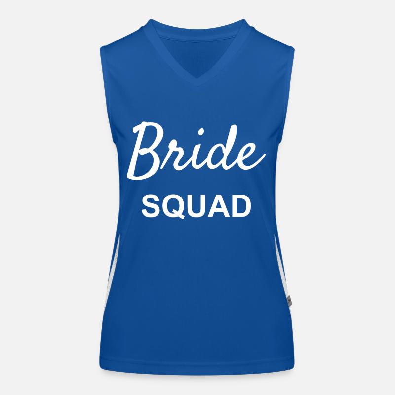 Équipe de la mariée Débardeur respirant contrasté Femme