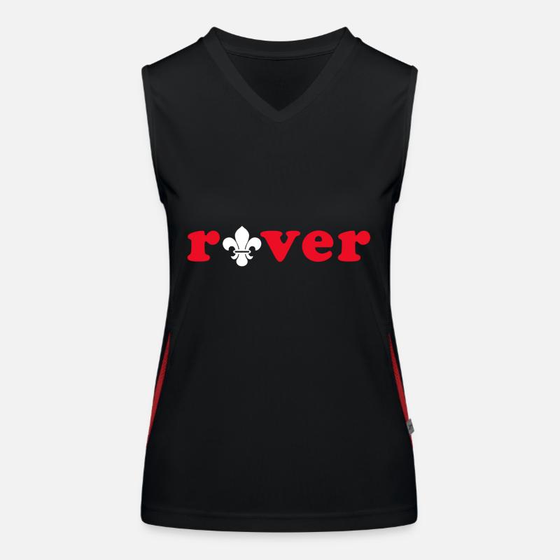 Rover Scouts Women's Functional Contrast Tank Top