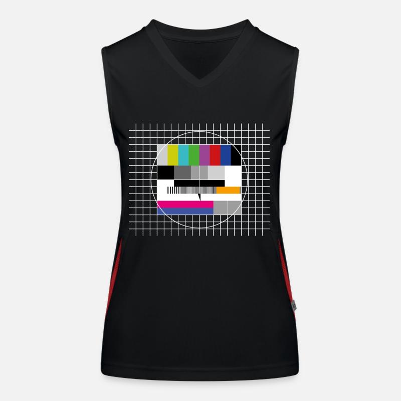 The same test image (FuBK test image Women's Functional Contrast Tank Top
