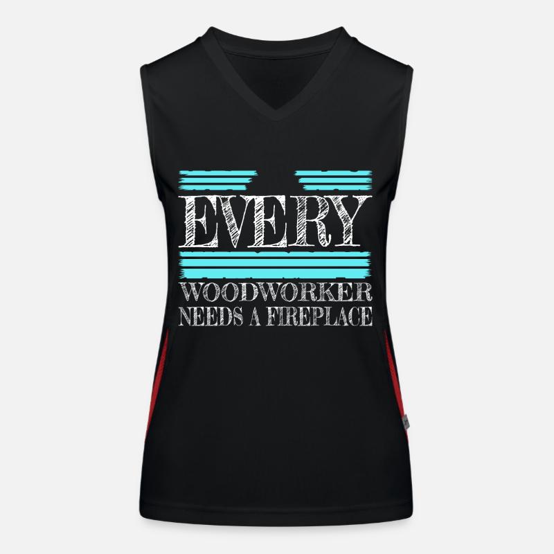 carpenter work tshirts construction carpenter Funktionelles Kontrast-Tank Top für Frauen