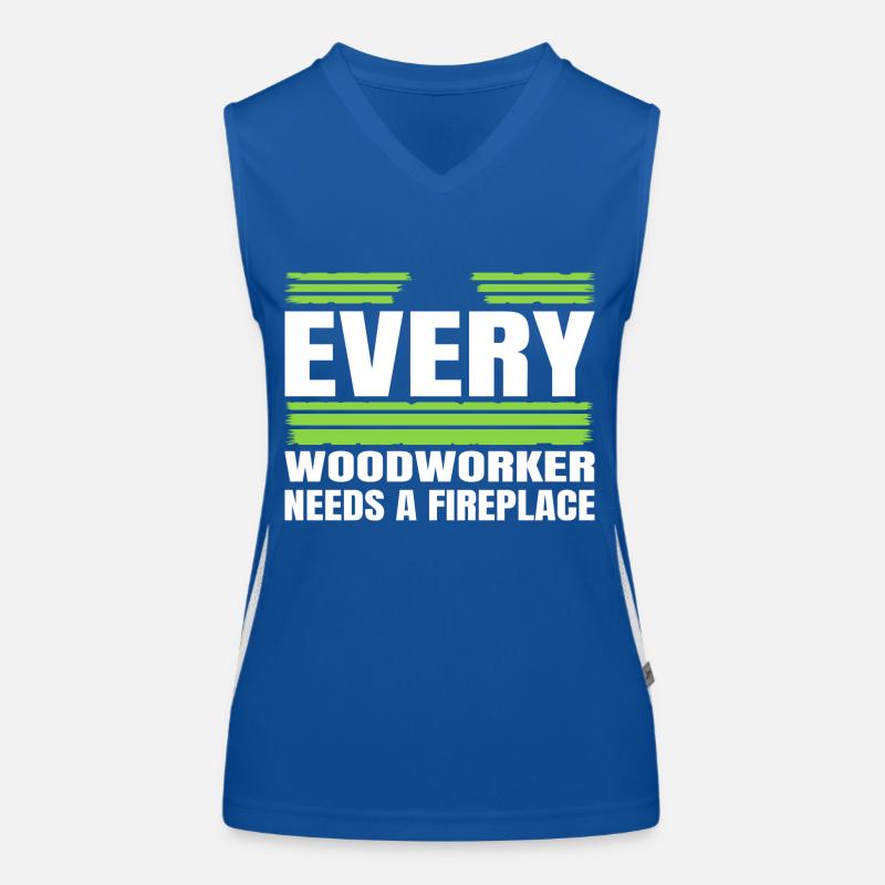 funshirt birthday present funny carpenter Women's Functional Contrast Tank Top