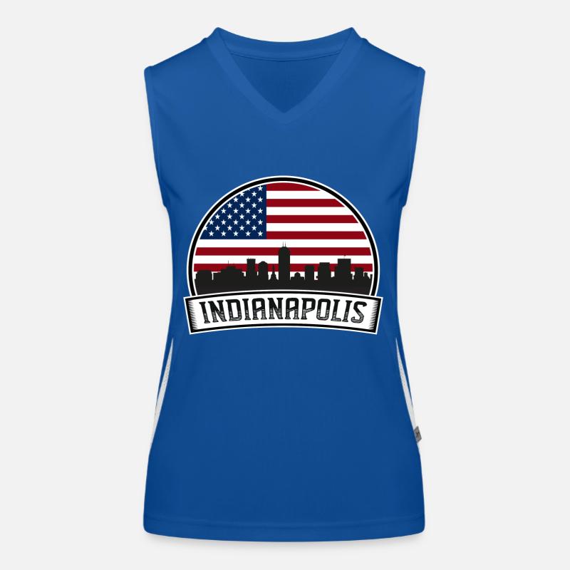 Indianapolis Women's Functional Contrast Tank Top