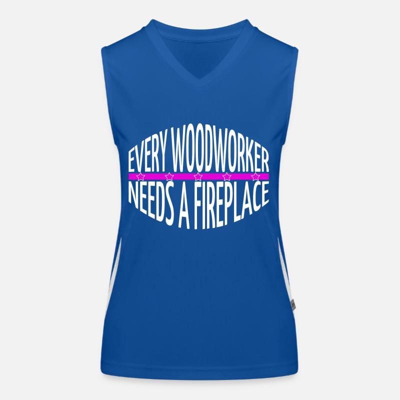 apprentice construction carpenter hobbyists Funktionelles Kontrast-Tank Top für Frauen