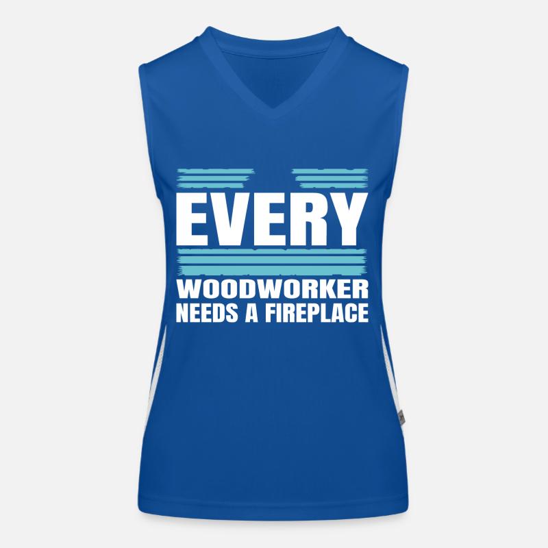 forester funny carpenter quotes Funktionelles Kontrast-Tank Top für Frauen