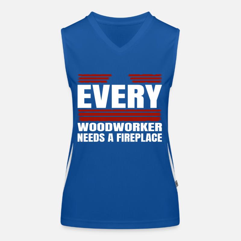 birthday present union carpenter Funktionelles Kontrast-Tank Top für Frauen