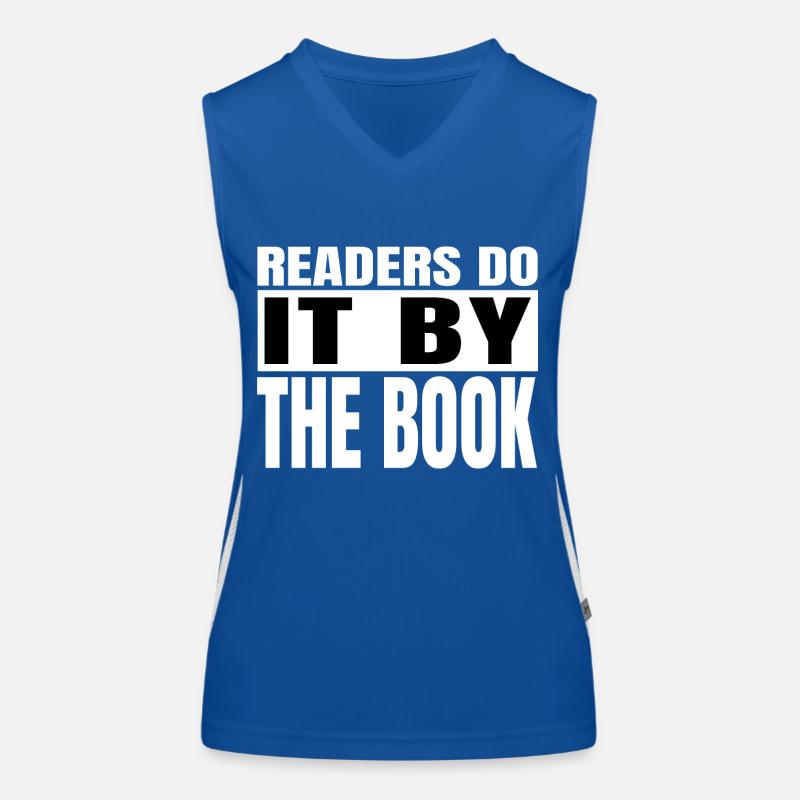 Frequent Readers Book Nerd Book Keeper Shirt Débardeur respirant contrasté Femme