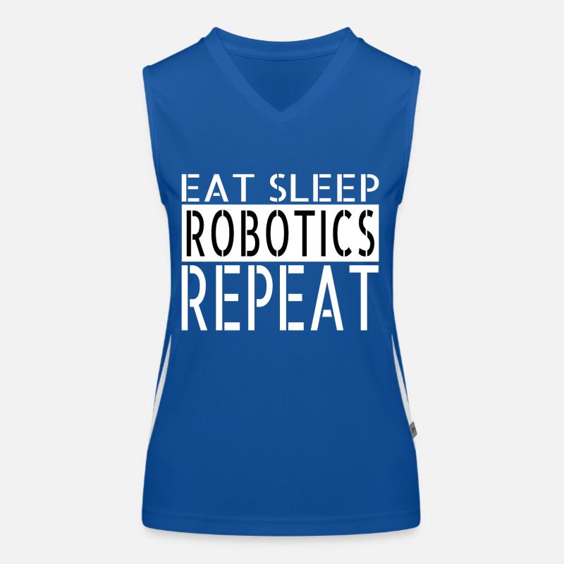 funny quote mechanical robotics engineer cool Funktionelles Kontrast-Tank Top für Frauen