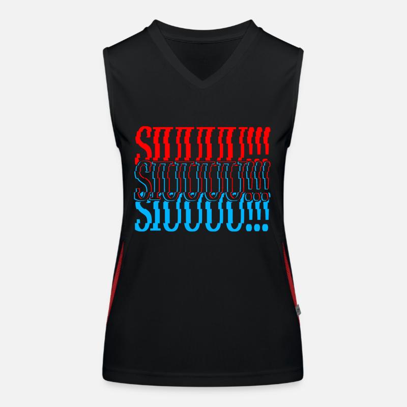 Gestört SIUUU!!! Funktionelles Kontrast-Tank Top für Frauen