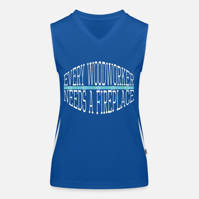 americas chainsaw grab tree Funktionelles Kontrast-Tank Top für Frauen