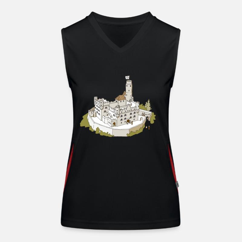 Sunshine Castle Women's Functional Contrast Tank Top