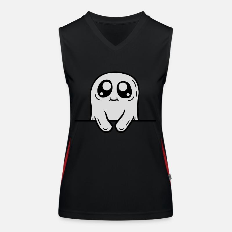 Doux derrière le mur Débardeur respirant contrasté Femme