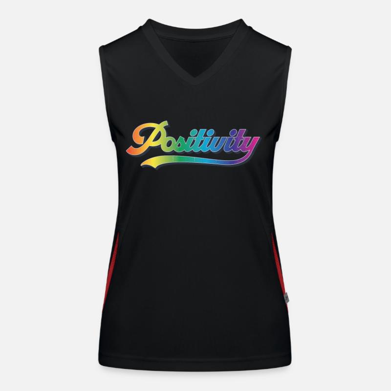 Positivity Women's Functional Contrast Tank Top