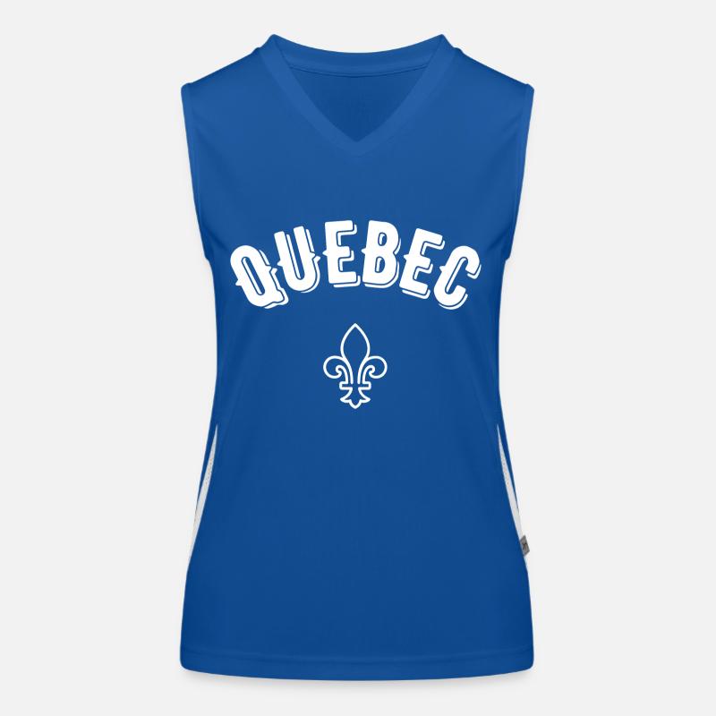 Québec Débardeur respirant contrasté Femme