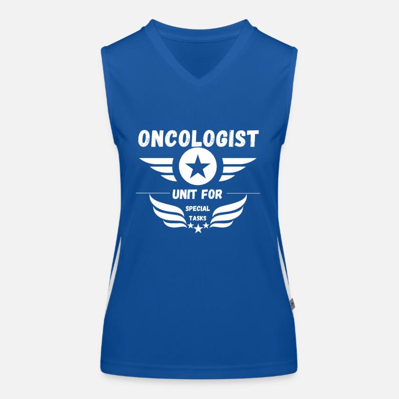 Oncologist Unit for Special Tasks Women's Functional Contrast Tank Top