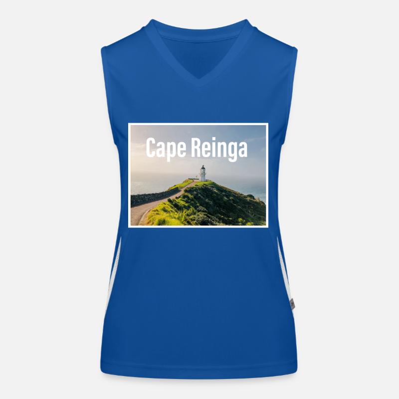 Neuseeland Funktionelles Kontrast-Tank Top für Frauen