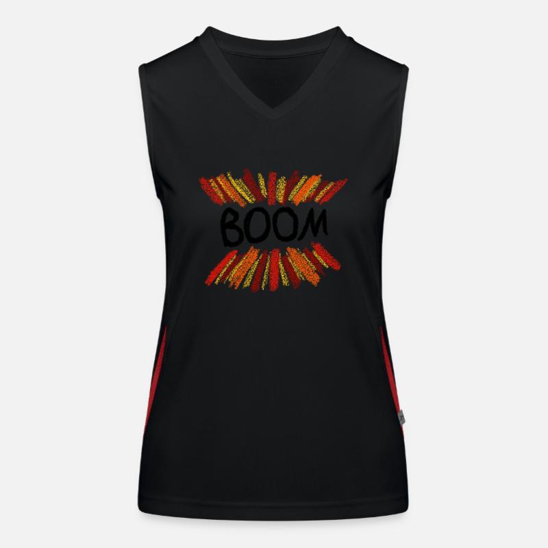 BOOM Funktionelles Kontrast-Tank Top für Frauen