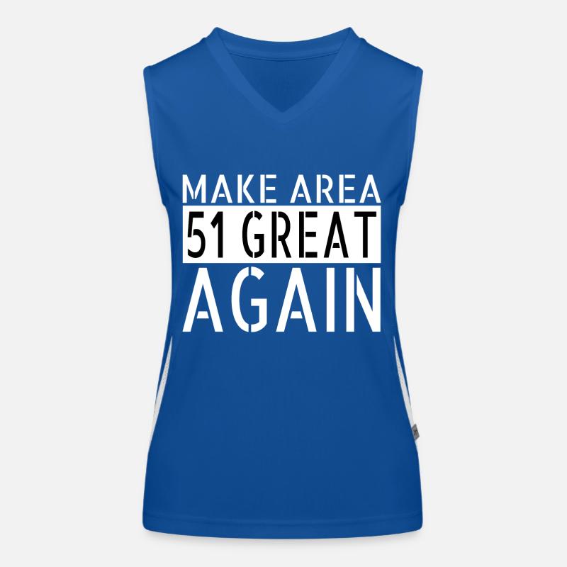 2019 birthday present idea gift statement alien Funktionelles Kontrast-Tank Top für Frauen