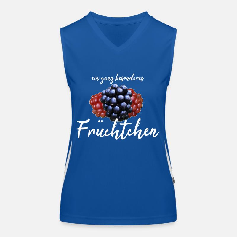 Früchtchen frech Funktionelles Kontrast-Tank Top für Frauen