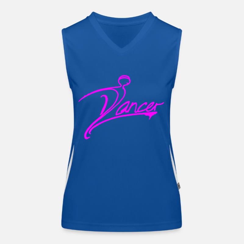 LOGO DU DANSEUR Débardeur respirant contrasté Femme