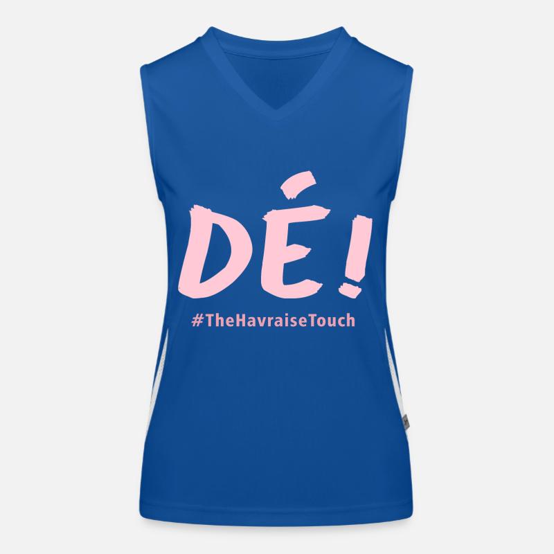 Dé ! Débardeur respirant contrasté Femme