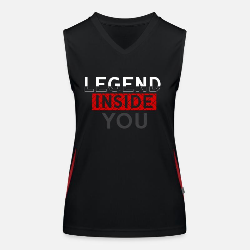 LEGEND inside you Débardeur respirant contrasté Femme