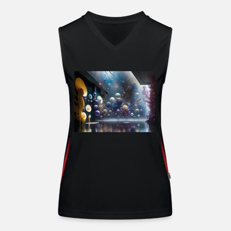 Reise von Actarus #18 Funktionelles Kontrast-Tank Top für Frauen