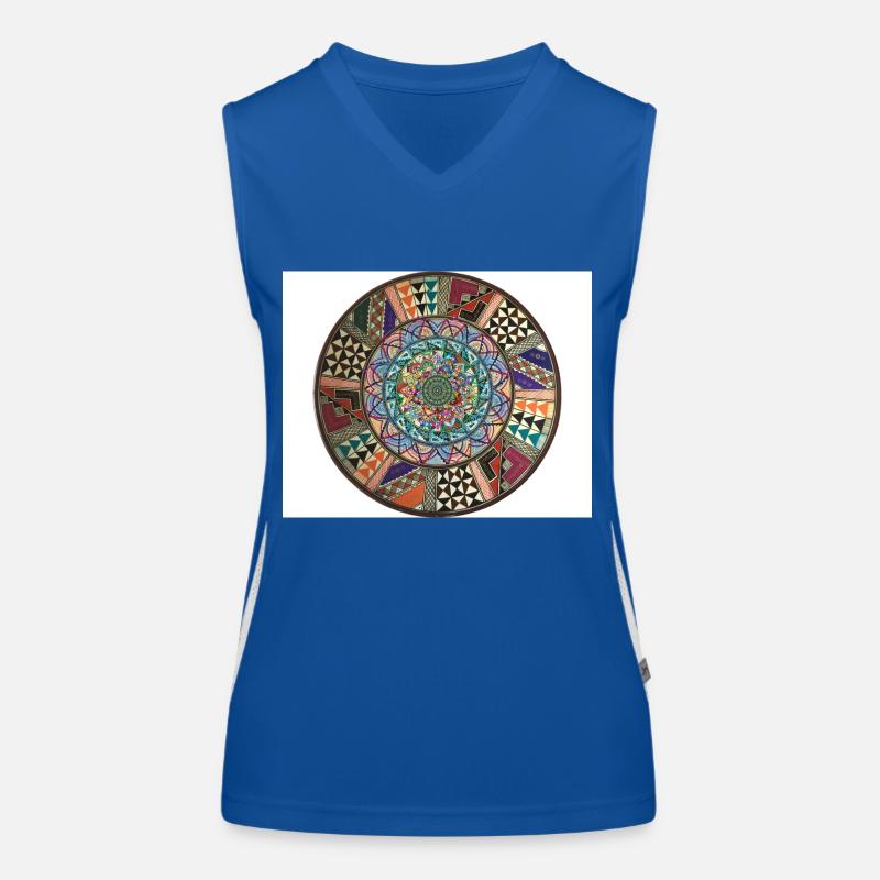 1 5 Original Funktionelles Kontrast-Tank Top für Frauen