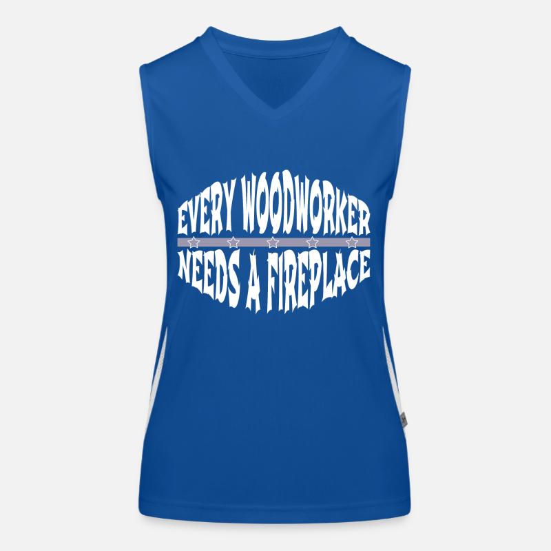 Arborists Tools Carpentry Logging Lumberman Women's Functional Contrast Tank Top