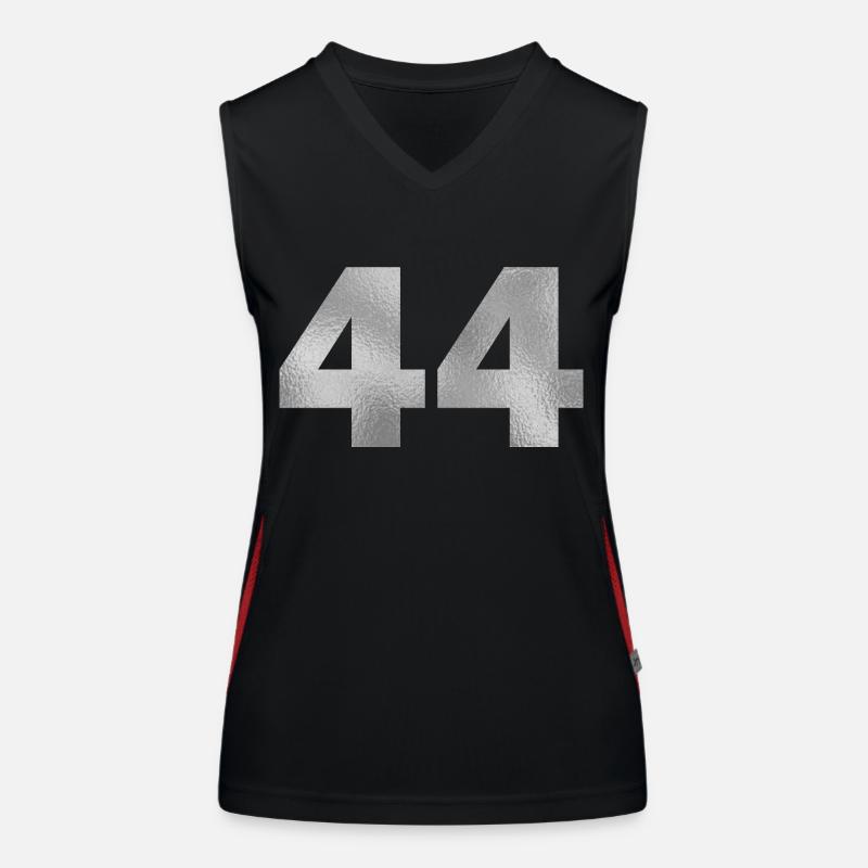 Birthday 44 years Women's Functional Contrast Tank Top