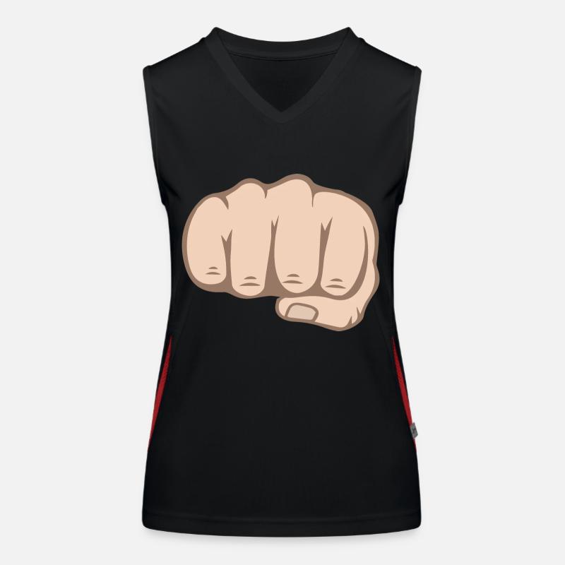 Faust Funktionelles Kontrast-Tank Top für Frauen