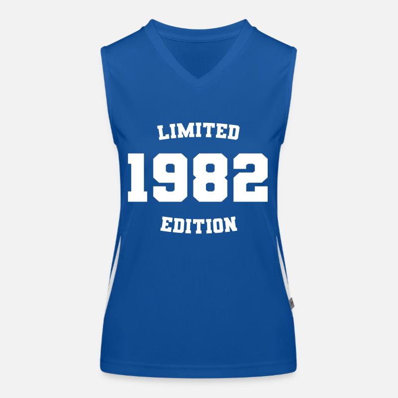 Limitierte Auflage 1982 Funktionelles Kontrast-Tank Top für Frauen