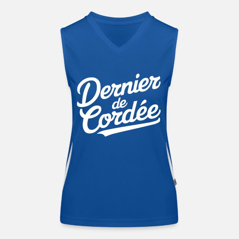 Dernier de cordée Débardeur respirant contrasté Femme