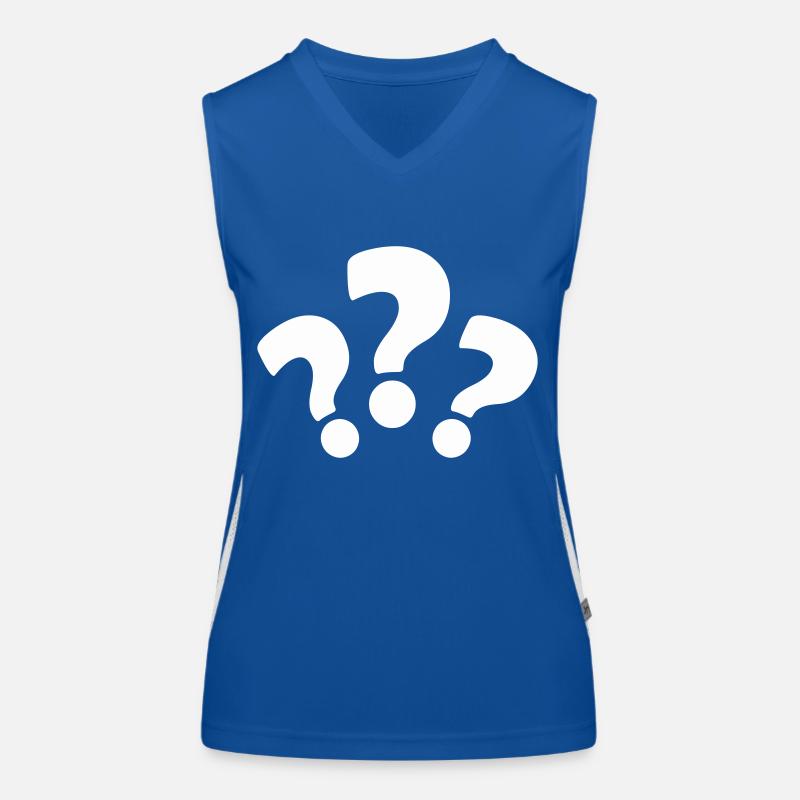 point d’interrogation Débardeur respirant contrasté Femme