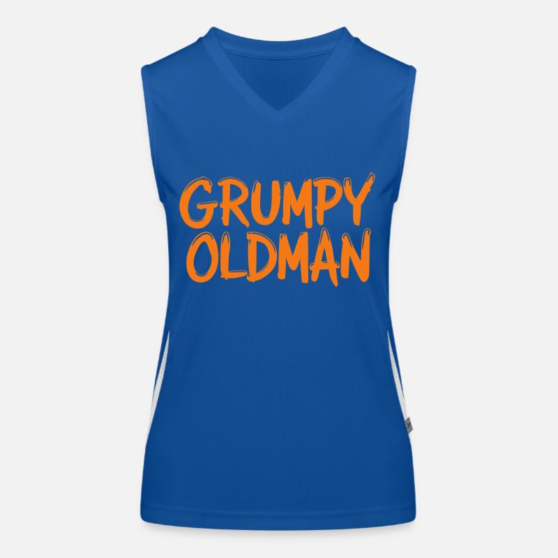 GRUMPY OLDMAN Women's Functional Contrast Tank Top