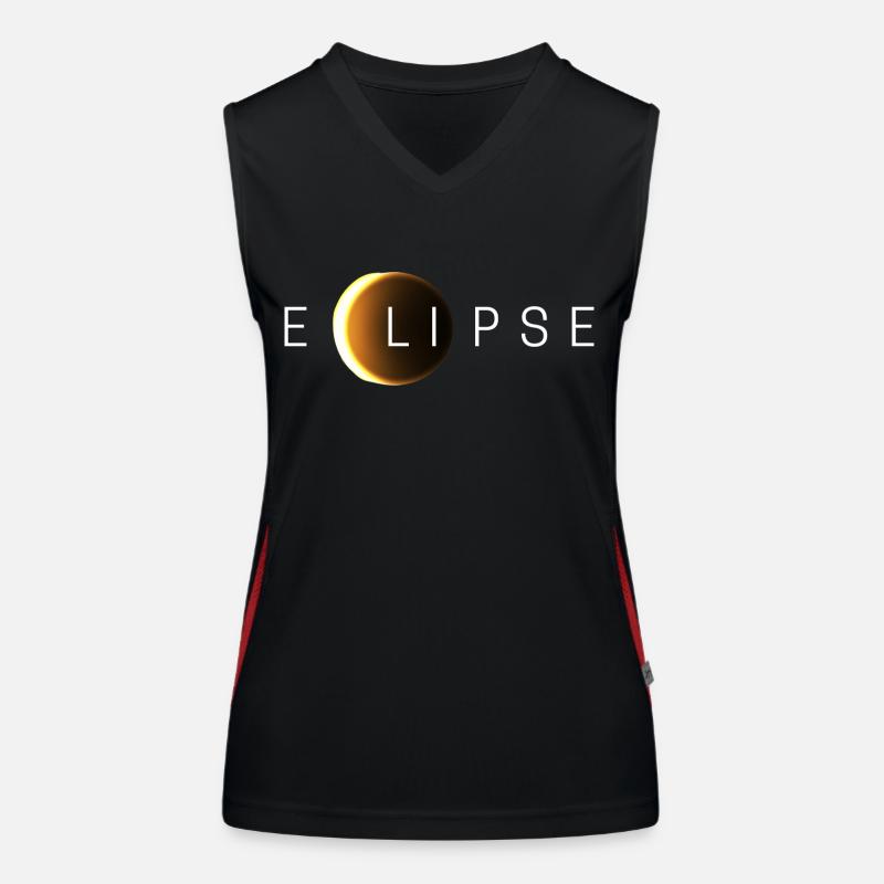 Éclipse solaire Débardeur respirant contrasté Femme