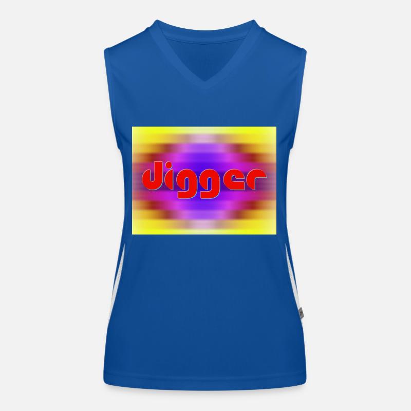 Bêcheur Débardeur respirant contrasté Femme