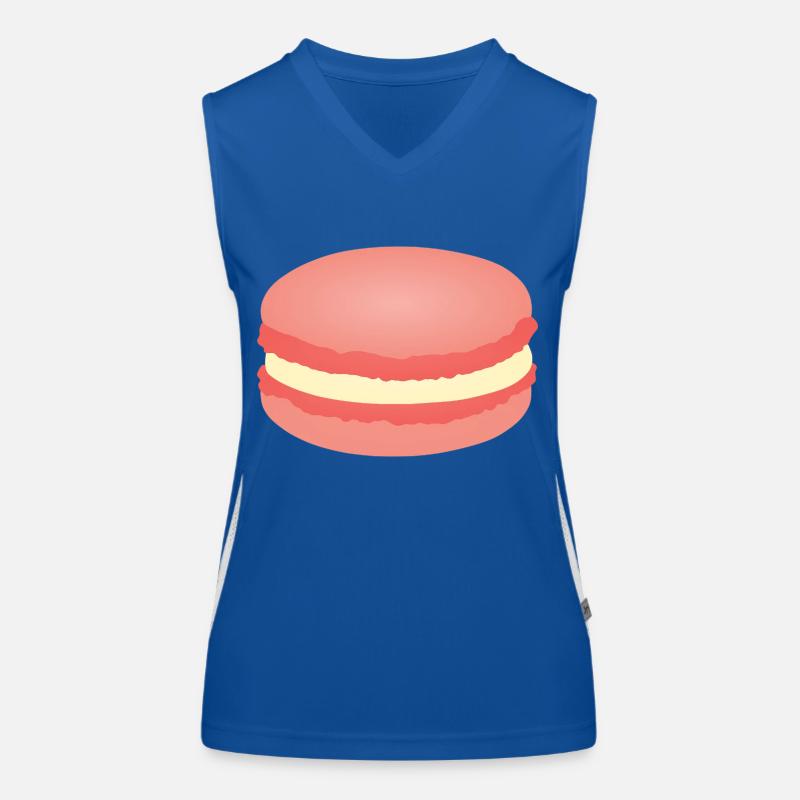 pink macaron Women's Functional Contrast Tank Top