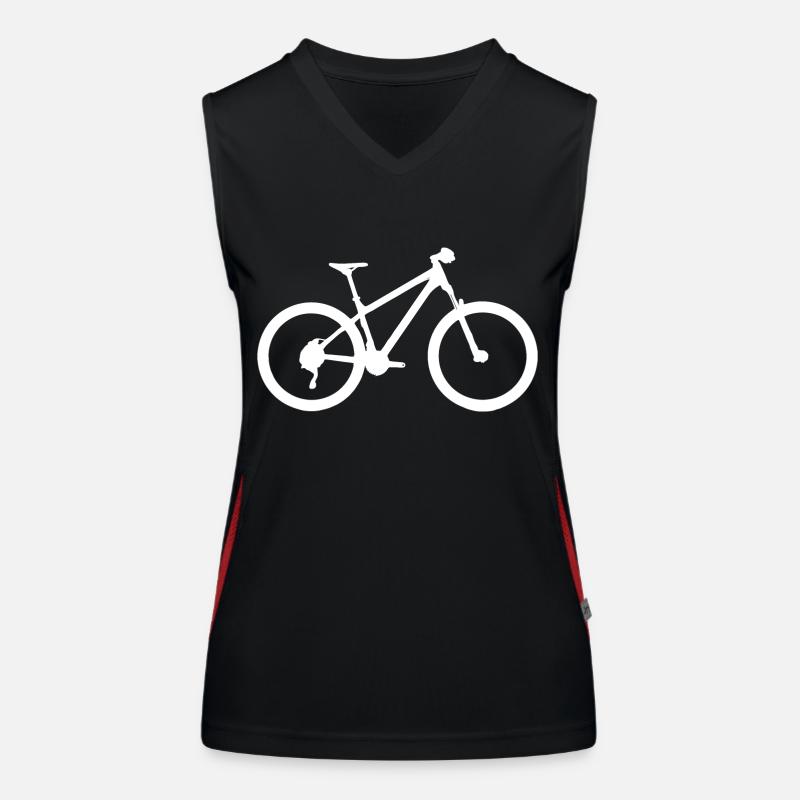 Rad 2 blanc Débardeur respirant contrasté Femme