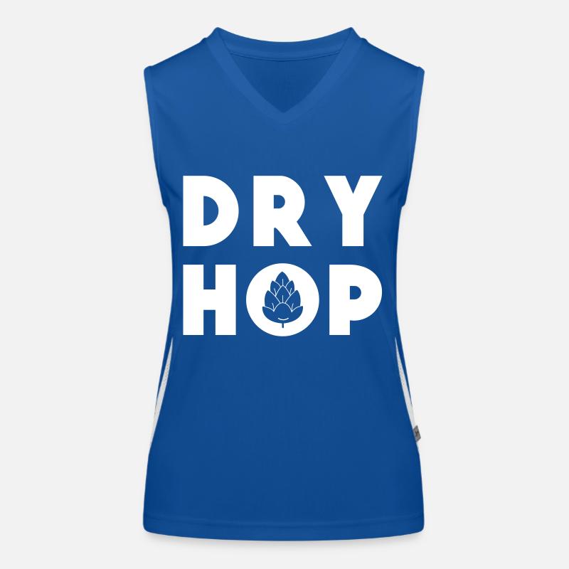 Dry hops Funktionelles Kontrast-Tank Top für Frauen