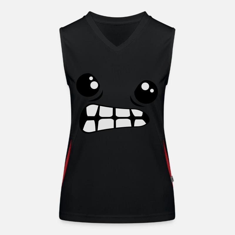 Look Evil Comic Women's Functional Contrast Tank Top
