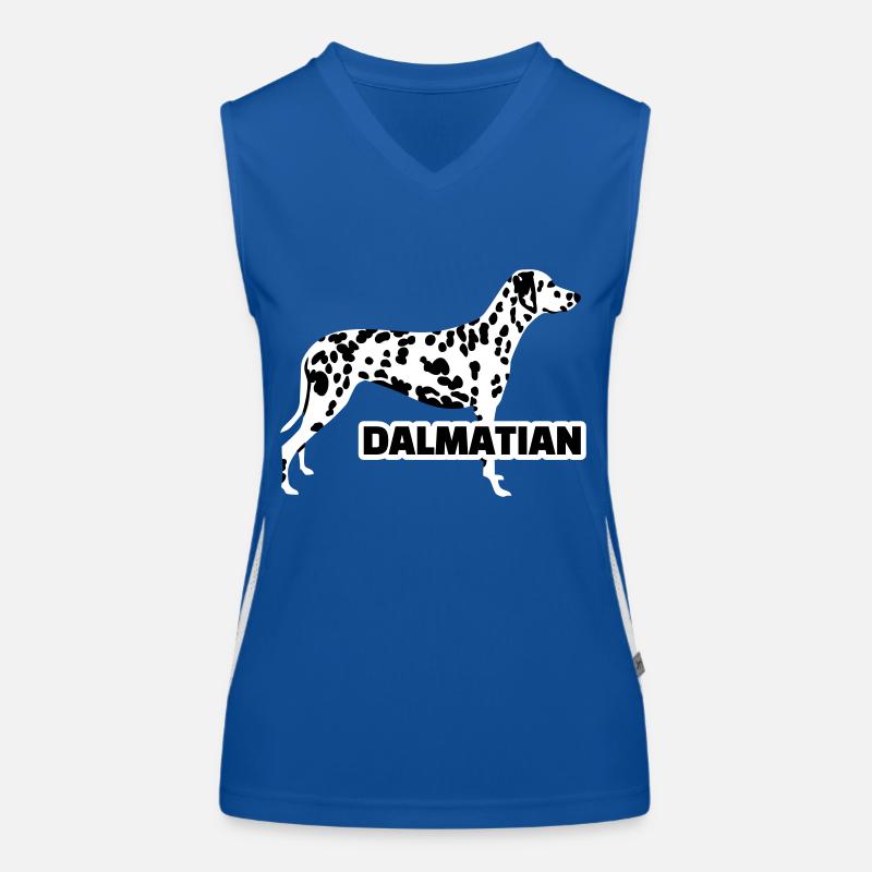Dalmatien Débardeur respirant contrasté Femme