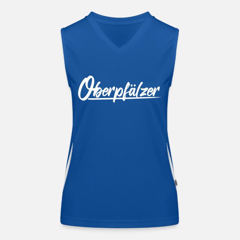 Cooles Oberpfälzer Motiv Shirt Pullover Spruch Funktionelles Kontrast-Tank Top für Frauen