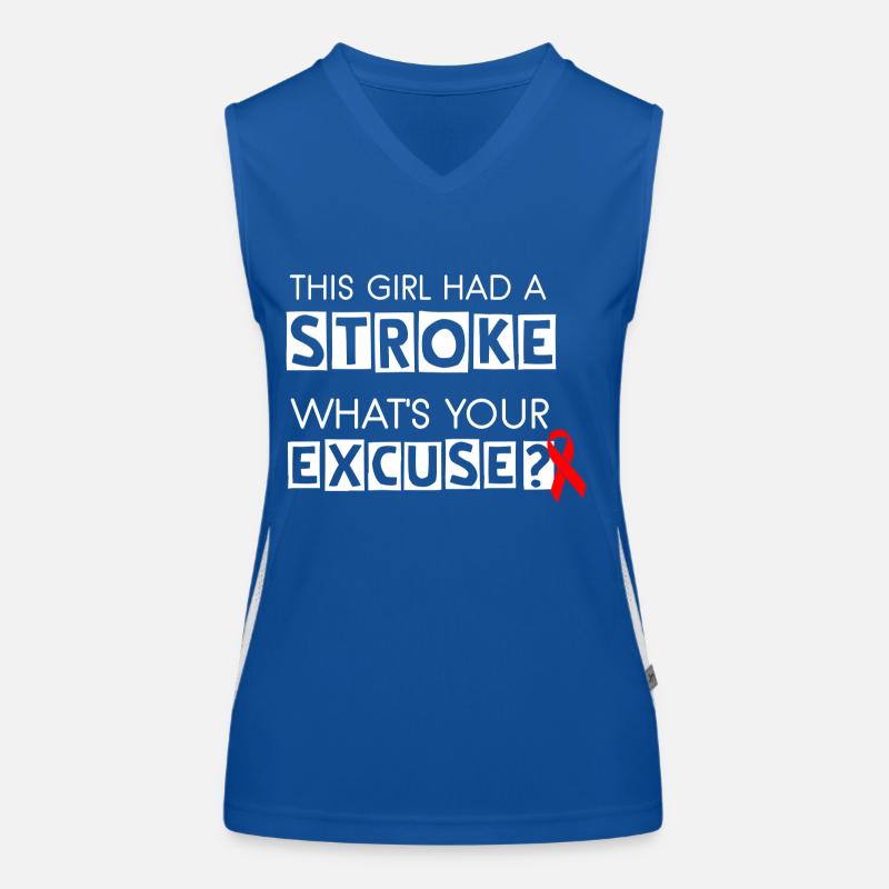 This Girl Had A Stroke Women's Functional Contrast Tank Top