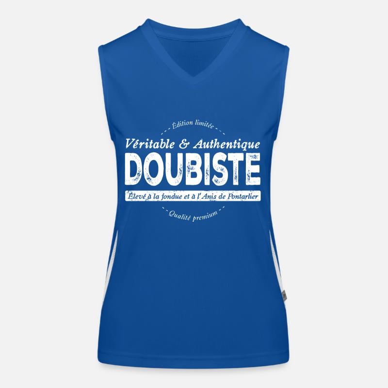 Doubiste du Doubs Débardeur respirant contrasté Femme