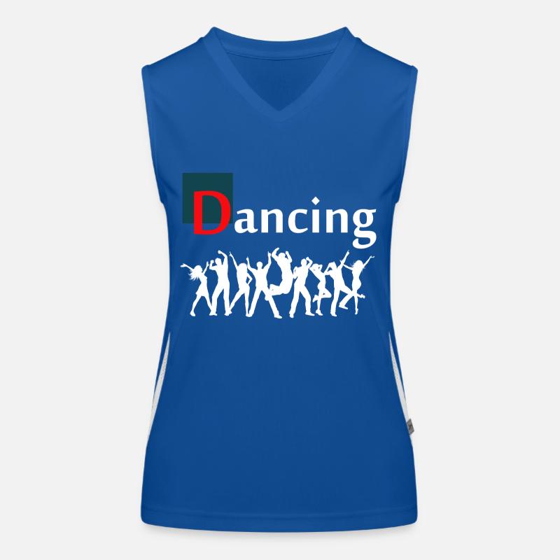 Danse Musique de danse Débardeur respirant contrasté Femme