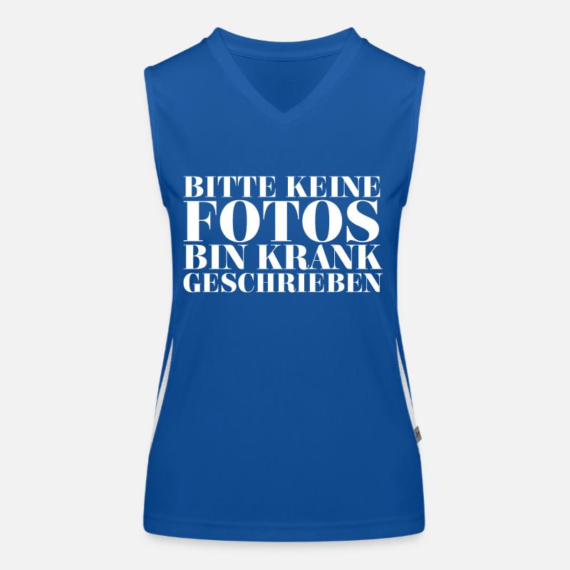 Krank Funktionelles Kontrast-Tank Top für Frauen