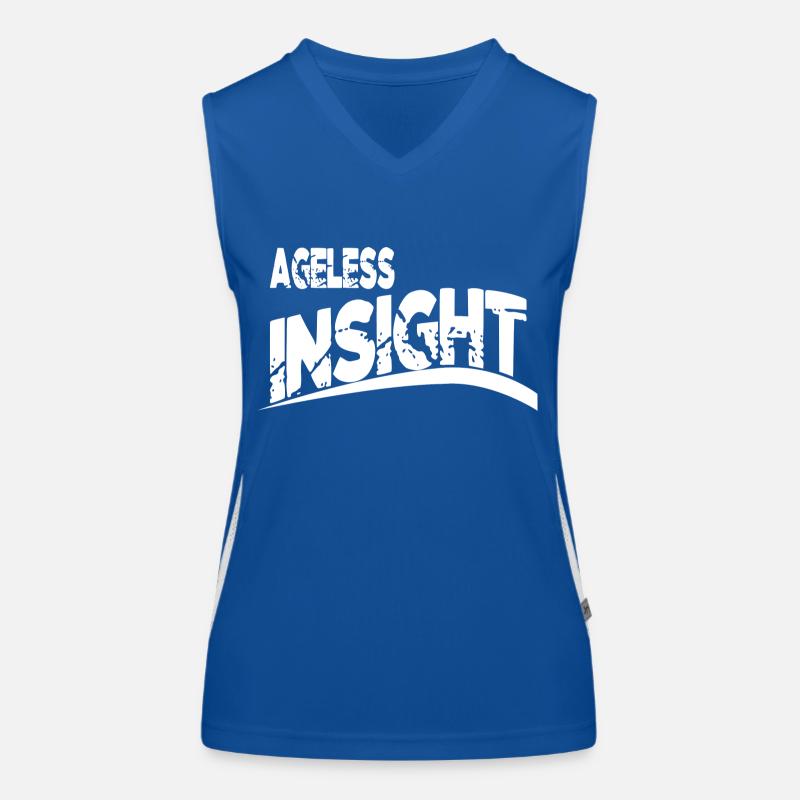 bday geek wise decisions humor mind mind power Funktionelles Kontrast-Tank Top für Frauen