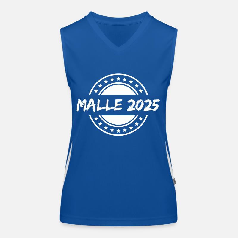 malle 2025 mallorca Funktionelles Kontrast-Tank Top für Frauen