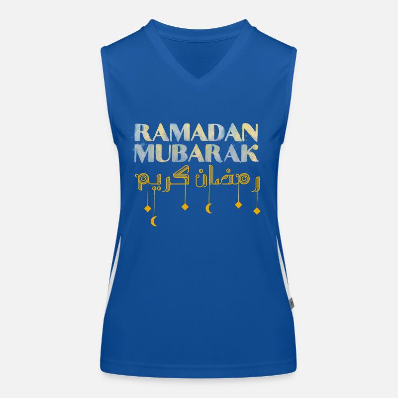 Ramadan Moubarak Débardeur respirant contrasté Femme