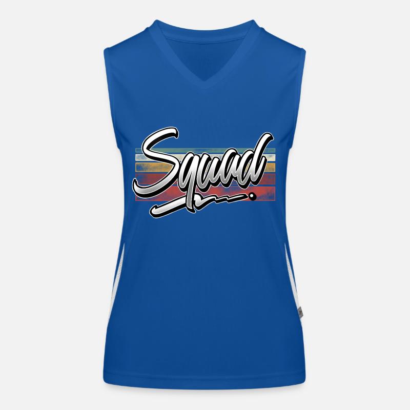 Escouade Débardeur respirant contrasté Femme